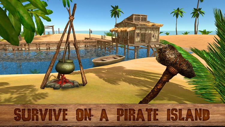 Pirate Island Survival Simulator 3D Full