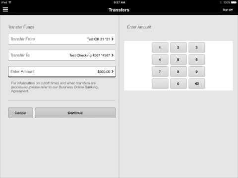 Landmark Business for iPad screenshot 2