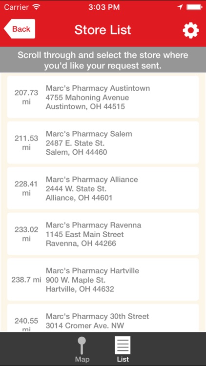 Marc’s Pharmacy Mobile App