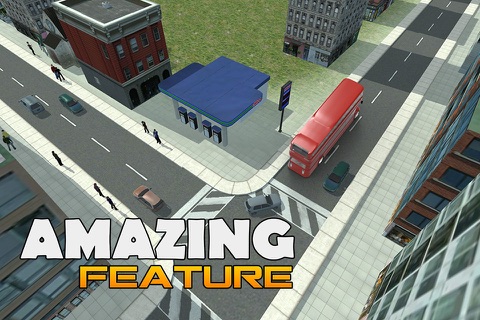 Double Decker Bus Simulator – real 3D driving and parking simulation game screenshot 2