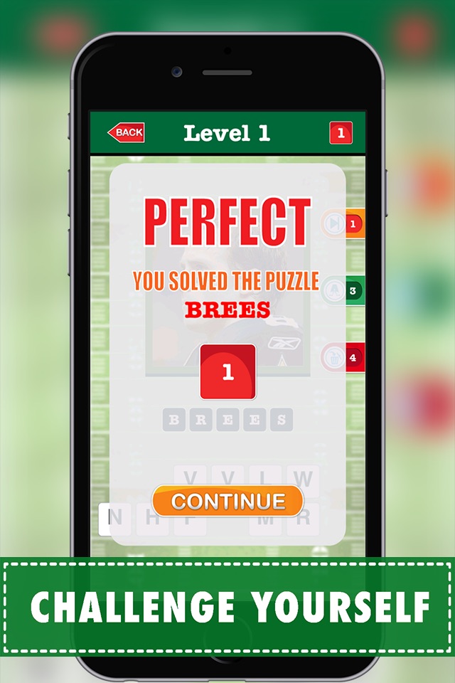 Top American Football Quiz – Free Player Sport Word Puzzle Trivia Game ( NFL edition ) screenshot 3