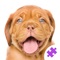 Cute Dogs & Puppies Jigsaw Puzzles : free logic game for toddlers, preschool kids, little boys and girls
