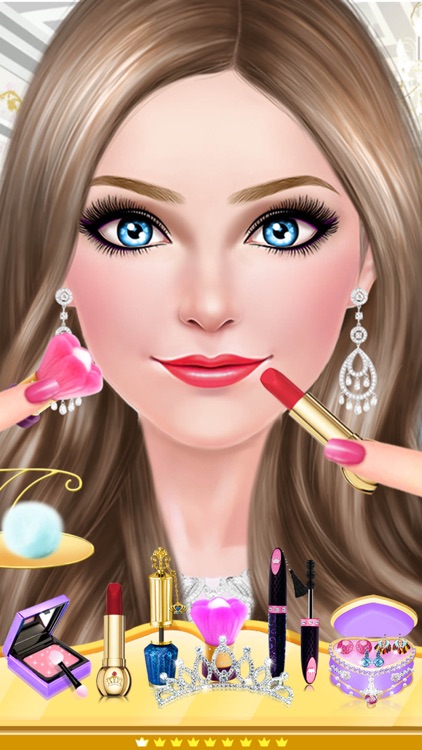 Princess Salon - Royal Family Dress Up & Makeover