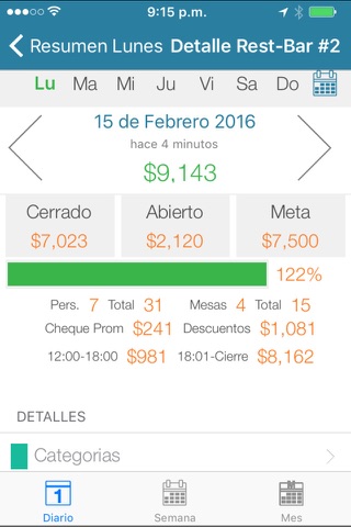 Monitor de Negocios - Visualiza las ventas de tus sucursales en tiempo real screenshot 2