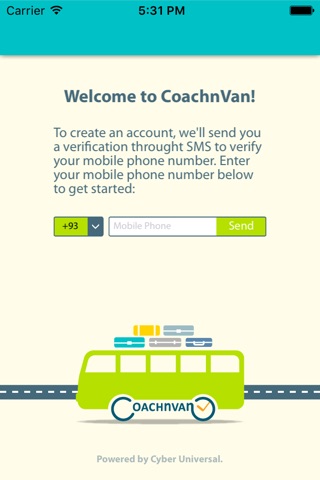 Coachnvan - Booking Coach and Van screenshot 2