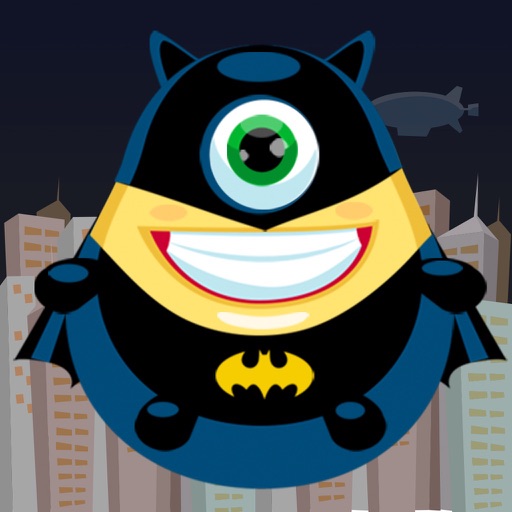 Flappy Super Hero - Adventure Game of Bat Suit Fly iOS App