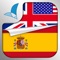 Learn SPANISH Fast and Easy - Learn to Speak Spanish Language Audio Phrasebook and Dictionary App for Beginners