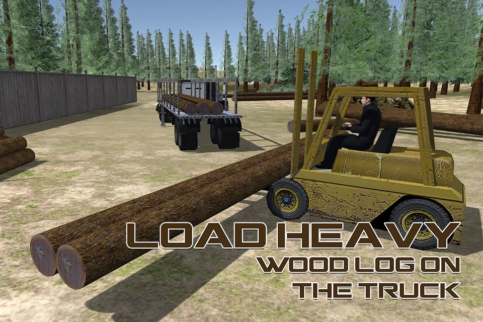 3D Logging Truck Driver – Drive mega cargo lorry in this driving simulator game screenshot 3