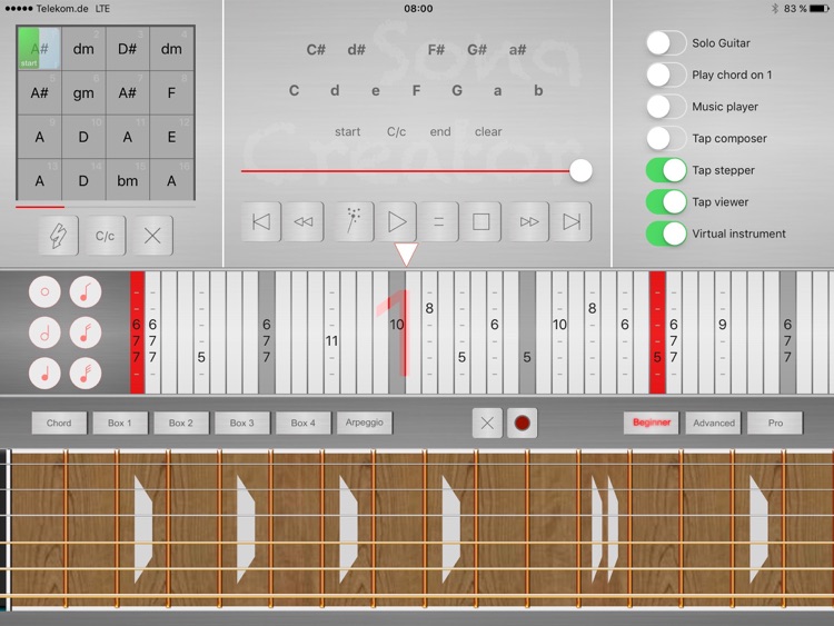 Midi to abc notation