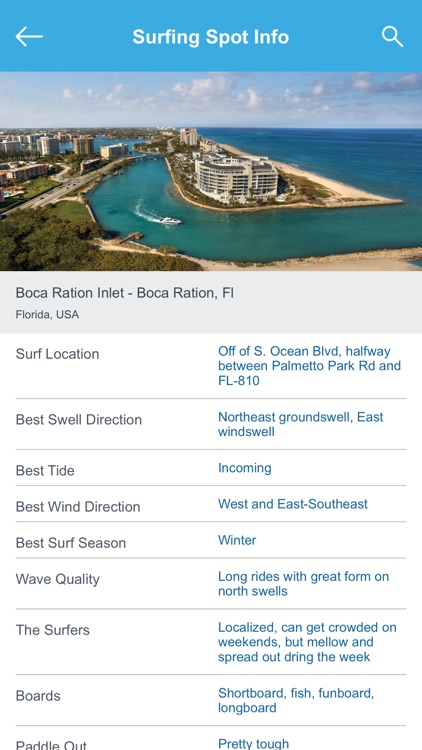 Florida Surfing Spots