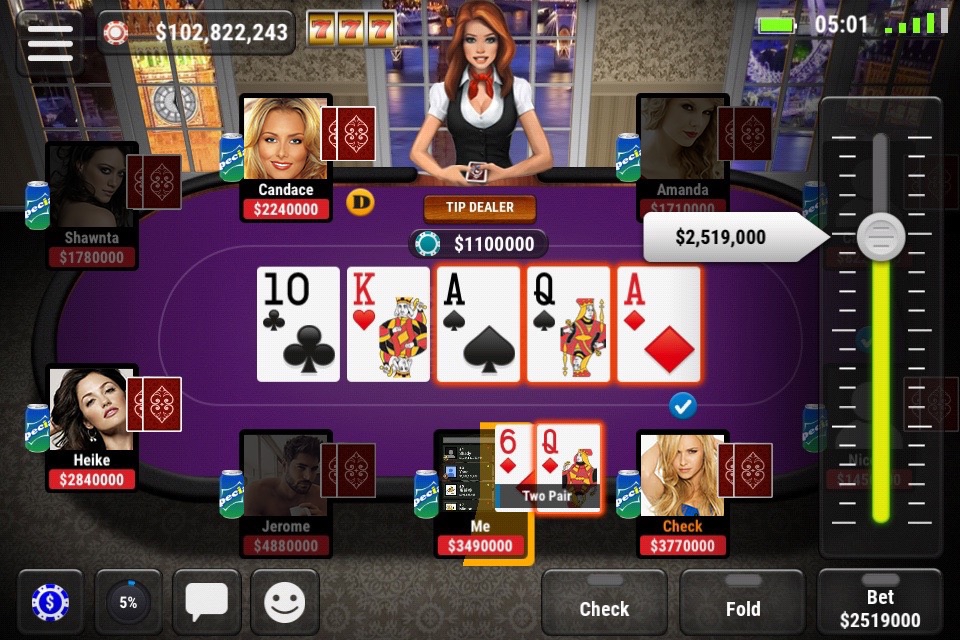 Boqu Texas Hold'em Poker - Free Live Vegas Casino screenshot 3