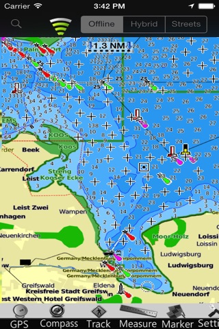 Germany E GPS Nautical Charts screenshot 3