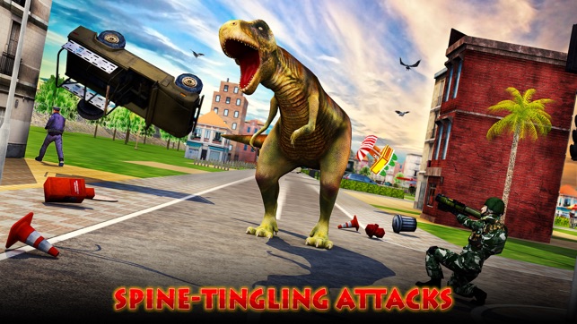 Dino City Rampage 3D(圖2)-速報App