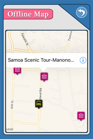 Samoa Island Offline Map Guide screenshot 2
