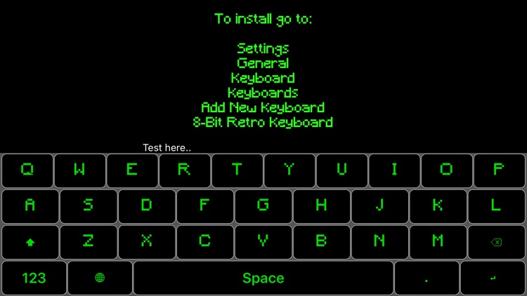 8-Bit Retro Keyboard screenshot-3