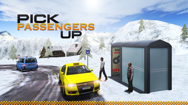 Hill Station Taxi Driver Simulator 3D screenshot-3