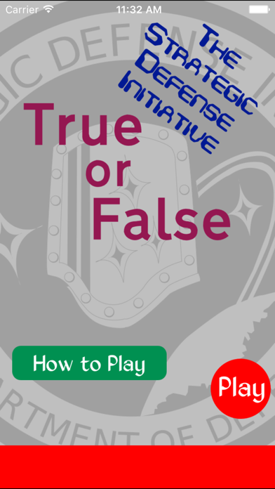 How to cancel & delete True or False - The Strategic Defense Initiative from iphone & ipad 1