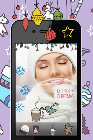 Merry Christmas & Happy New Year 2016 - Stickers for Photos screenshot 2