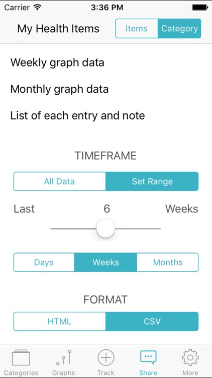 TracknShare - A Quantified Self Journal screenshot-4