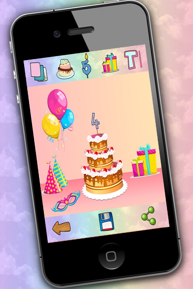 Create your birthday cake screenshot 4