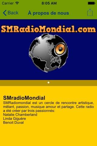 SMRadioMondial.com screenshot 2
