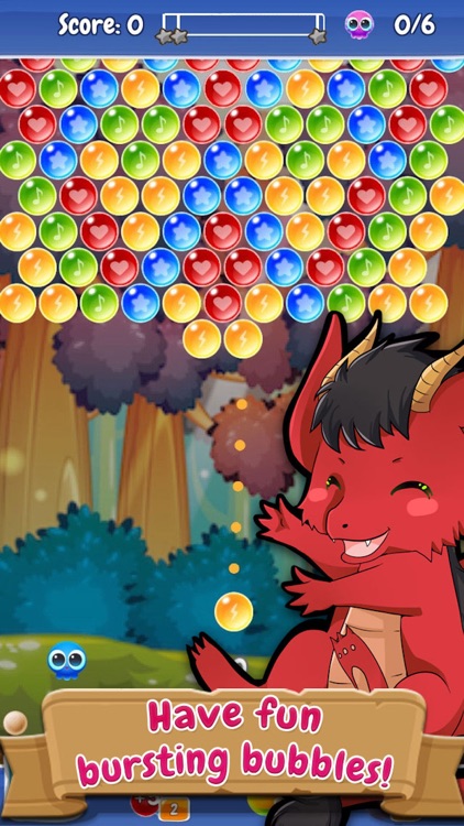 Bubble Crush Dragon - Free Cute Match 3 Shooter