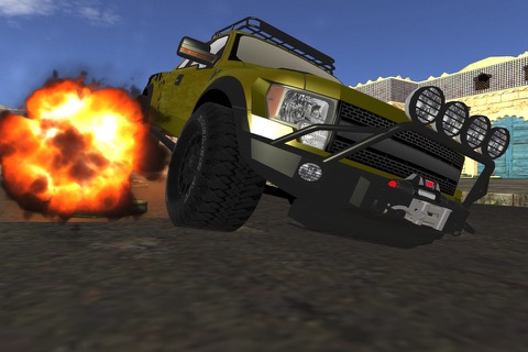 3D Land Mine Truck Parking - Real Army Mine-field Driving Simulator Game PRO screenshot 3