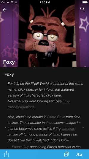 Wikia Fan App for: Five Nights at Freddy's(圖4)-速報App