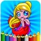 Drawing Painting Little Mermaid - Coloring Books Princess Games