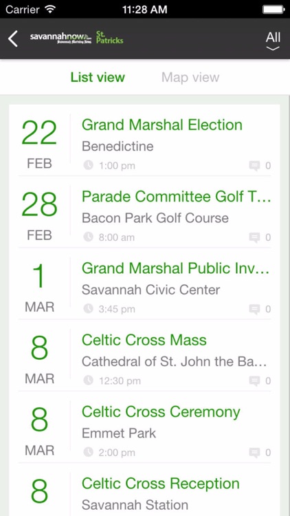 SavannahNow St. Patrick's App screenshot-3