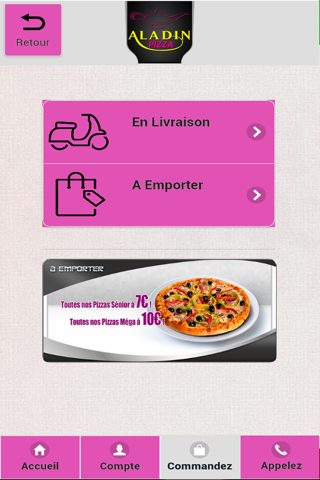 Aladin Pizza Rouen screenshot 2