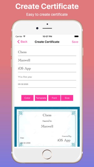 Certificate Maker(圖3)-速報App