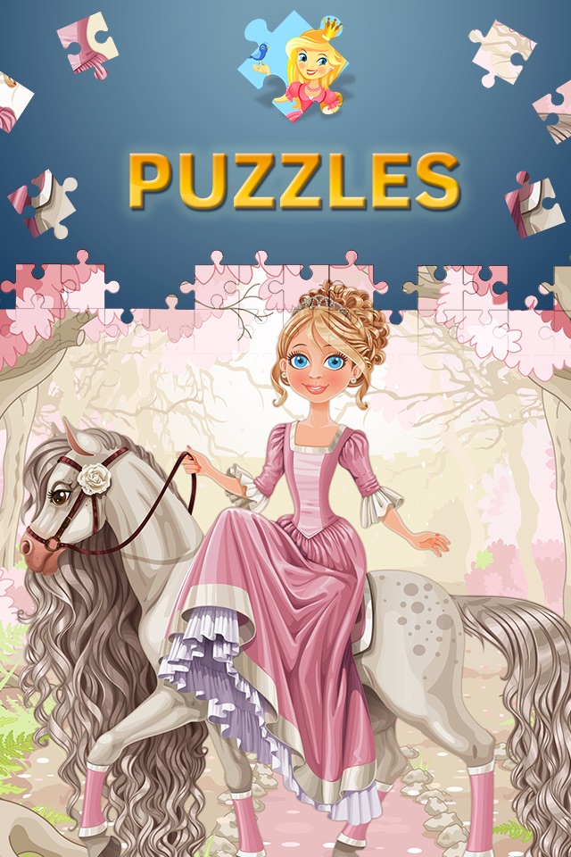 Princess Puzzles for Girls screenshot 2