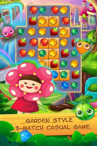 Sweet Fruit Line: Match Game screenshot 2