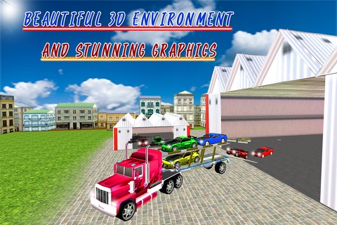 Heavy Transporter Truck: Sports Cars - náhled