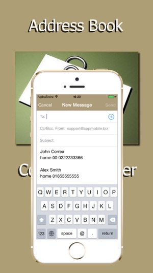 Send all Contacts via E-Mail(圖1)-速報App