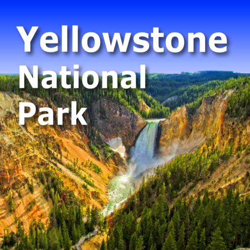 Yellowstone Park Trail and Road Map