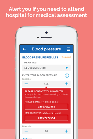 Blood Pressure Monitoring for Pregnancy screenshot 4