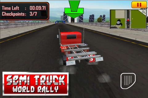 Semi Truck World Rally - ( 3D Racing Game ) screenshot 3