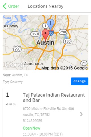 Taj Palace Indian Restaurant & Bar screenshot 2