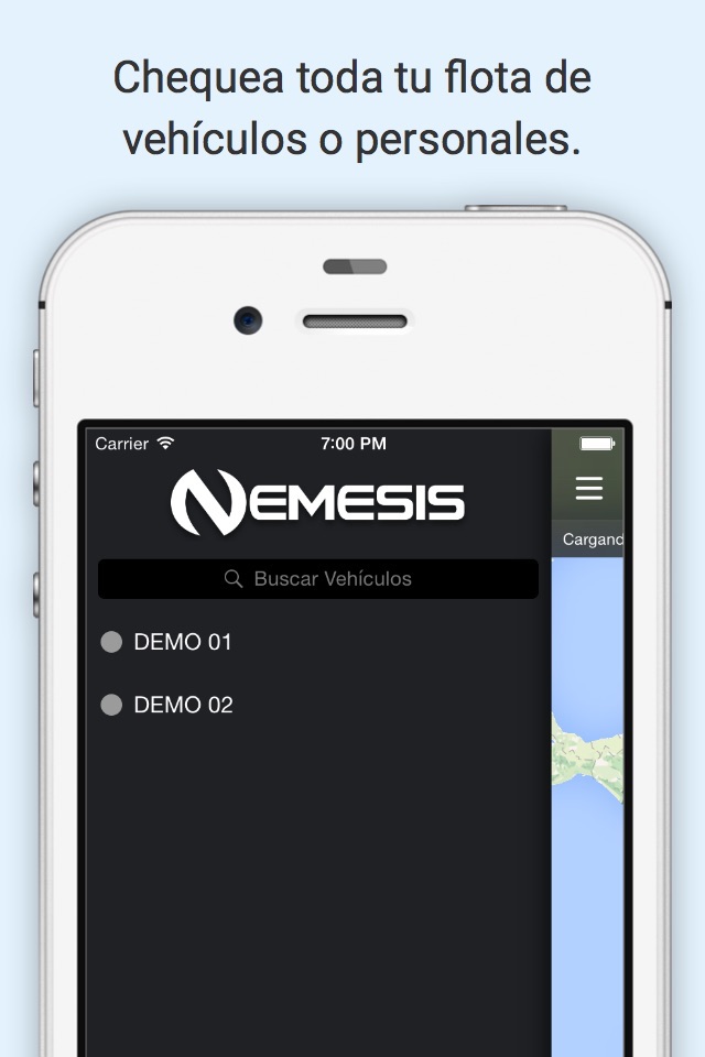 Nemesis GPS Tracker screenshot 2