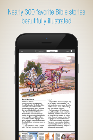 Children Bible – The illustrated retold, KJV, CEV and simplified Chinese Bibles screenshot 3