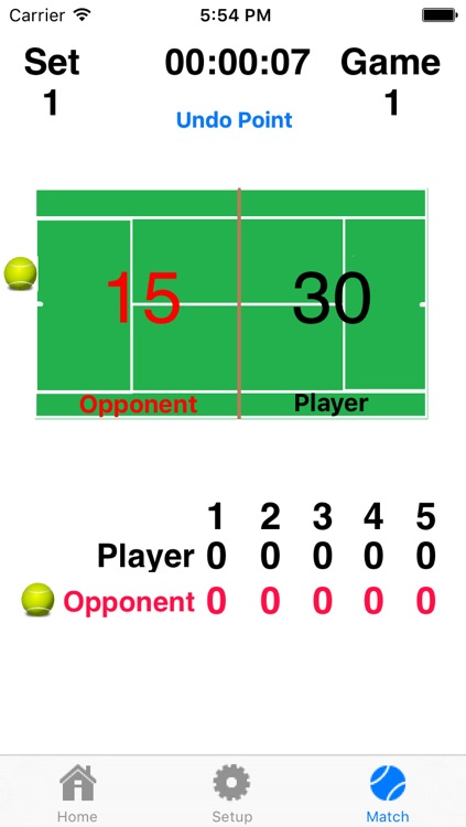 Tennis Score Addict - Keep Score And Hear The Score Without Picking Up Your Device!