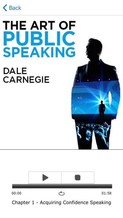 Art of Public Speaking by Dale Carnegie Audiobook app accelerated learning program, from Hero Notes
