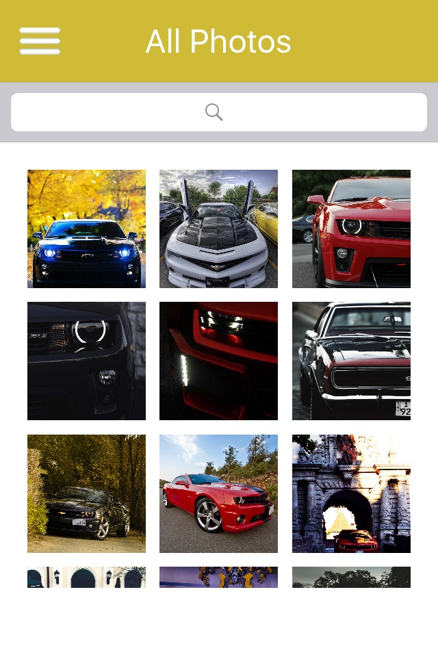 HD Car Wallpapers - Chevrolet Camaro Edition screenshot 2