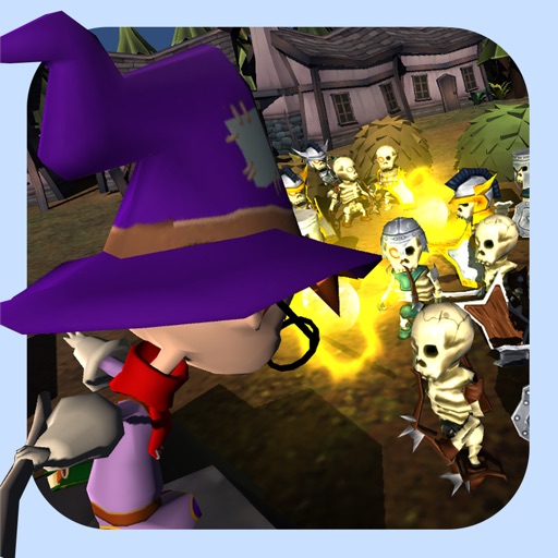 Fantasy Mage - Defend the Village Against the Army of the Dead icon