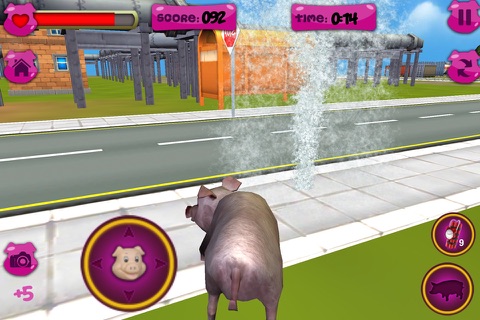Bed Piggy pet simulator games screenshot 3