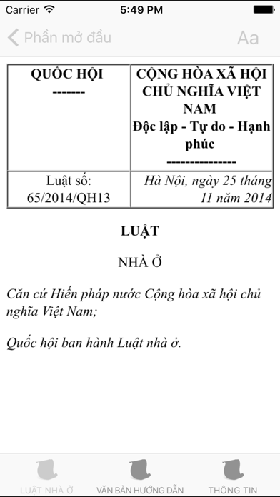 How to cancel & delete Luật Nhà Ở Năm 2014 from iphone & ipad 2
