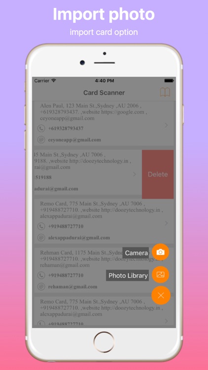 iCard Scanner Pro screenshot-3