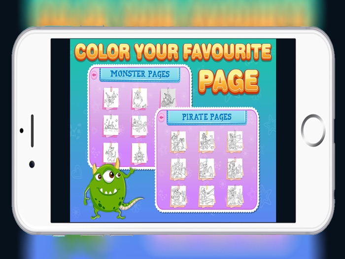 Kids Colouring Book - Fun Coloring Games to Paint and Colour Cartoon
